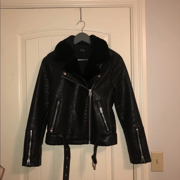 Topshop Jackets & Blazers - Topshop Leather Jacket 4